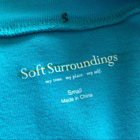 New Soft Surroundings Hi-Low Asymmetrical Maxi Midi Knit Dress S Blue - Picture 4 of 8